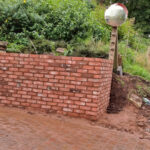 brickwork retaining wall bridgenorth img eight